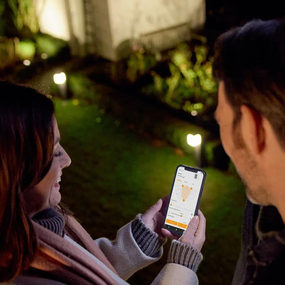 STEINEL GL 80 C LED tuinpadverlichting, Bluetooth smart, antraciet