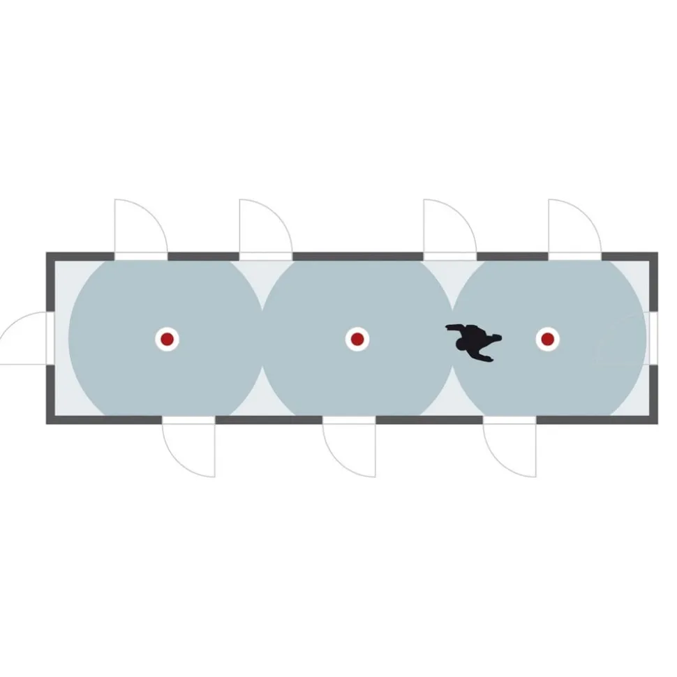 STEINEL infrarood-inbouwsensor IS D360, wit