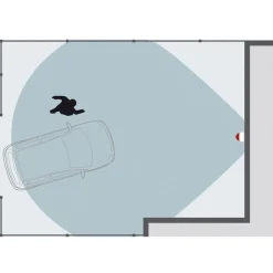 STEINEL infrarood-wandsensor IS 2160 ECO, zwart
