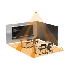 STEINEL IR Quattro HD, sensor, opbouw, COM1