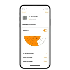 STEINEL IS 180 digi HD COM1 bewegingsmelder smart antraciet