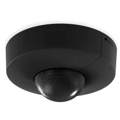 STEINEL IS 3360 40m COM1 Sensor opbouw zwart rond