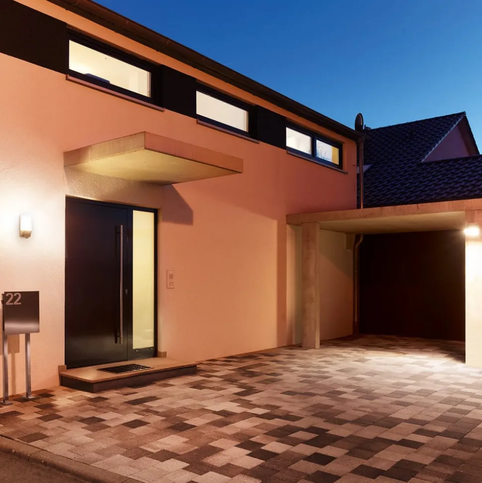 STEINEL L 1 huisnummer lamp met sensor zwart