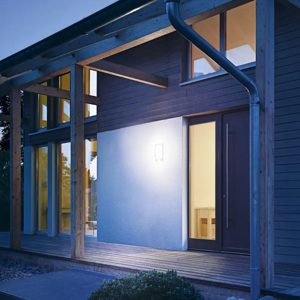 STEINEL L 22 S Buitenwandlamp met sensor roestvrij staal