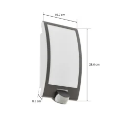 STEINEL L 22 S buitenwandlamp met sensor antraciet