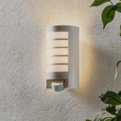 STEINEL L 12 S Buitenwandlamp Sensor, zilver