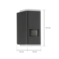 STEINEL L 930 S LED buitenwandlamp antraciet