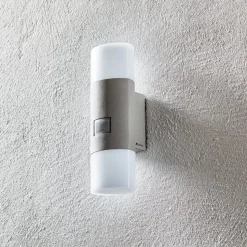 STEINEL L 910 S LED sensor buitenwandlamp zilver