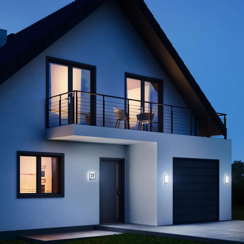 STEINEL L 240 S LED wandlamp sensor, antraciet