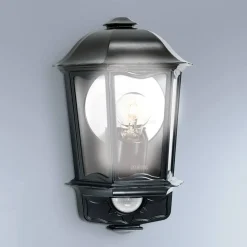 STEINEL L 190 S sensor-buitenwandlamp zwart