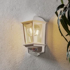STEINEL L 190 S sensor-buitenwandlamp wit