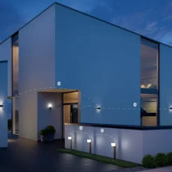 STEINEL L 830 SC Buitenwandlamp Sensor, zilver