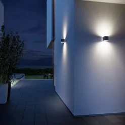 STEINEL L 840 SC Buitenwandlamp Sensor, zilver