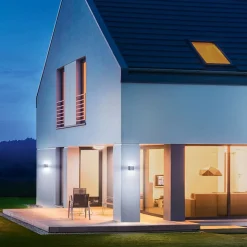 STEINEL L 840 SC Buitenwandlamp Sensor, zilver