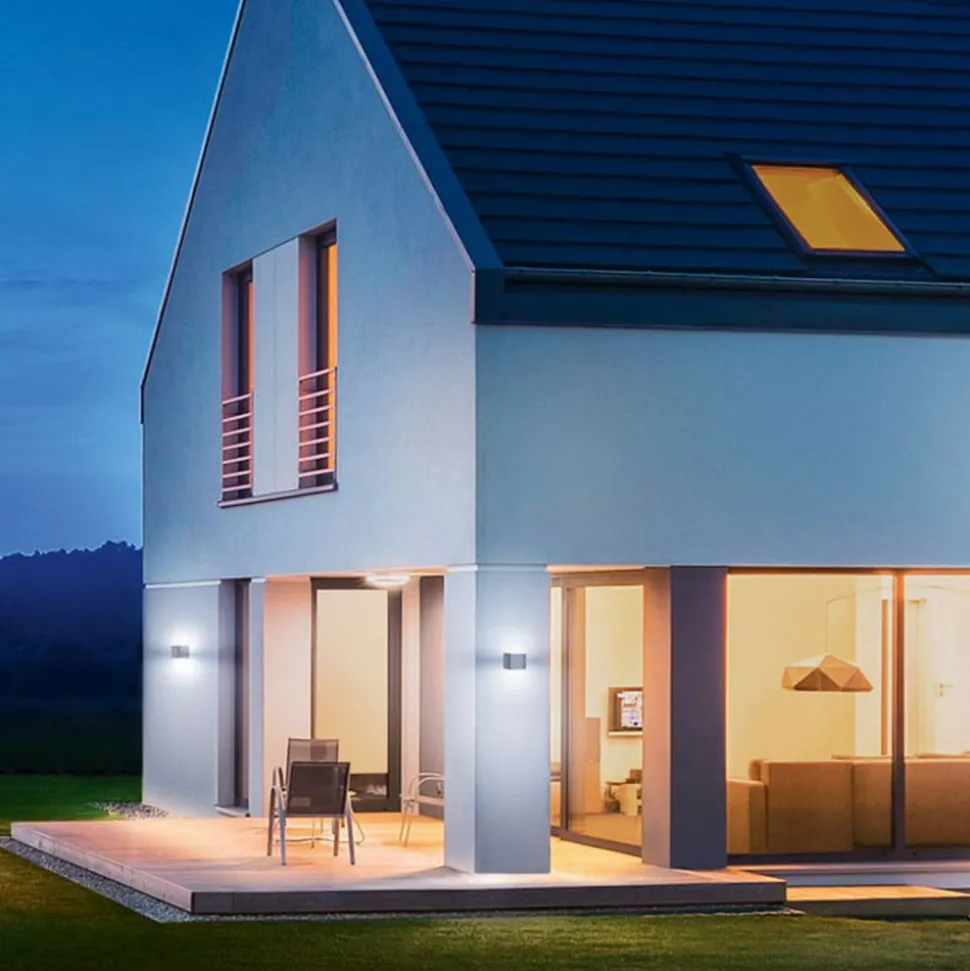 STEINEL L 840 SC Buitenwandlamp Sensor, zilver