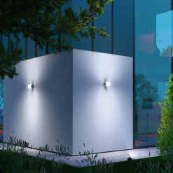 STEINEL L 835 SC Buitenwandlamp zilver