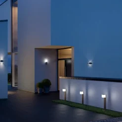 STEINEL L 835 SC Buitenwandlamp zilver