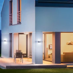 STEINEL L 835 SC Buitenwandlamp zilver