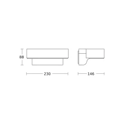 STEINEL L 800 SC LED buiten wandlamp, antraciet