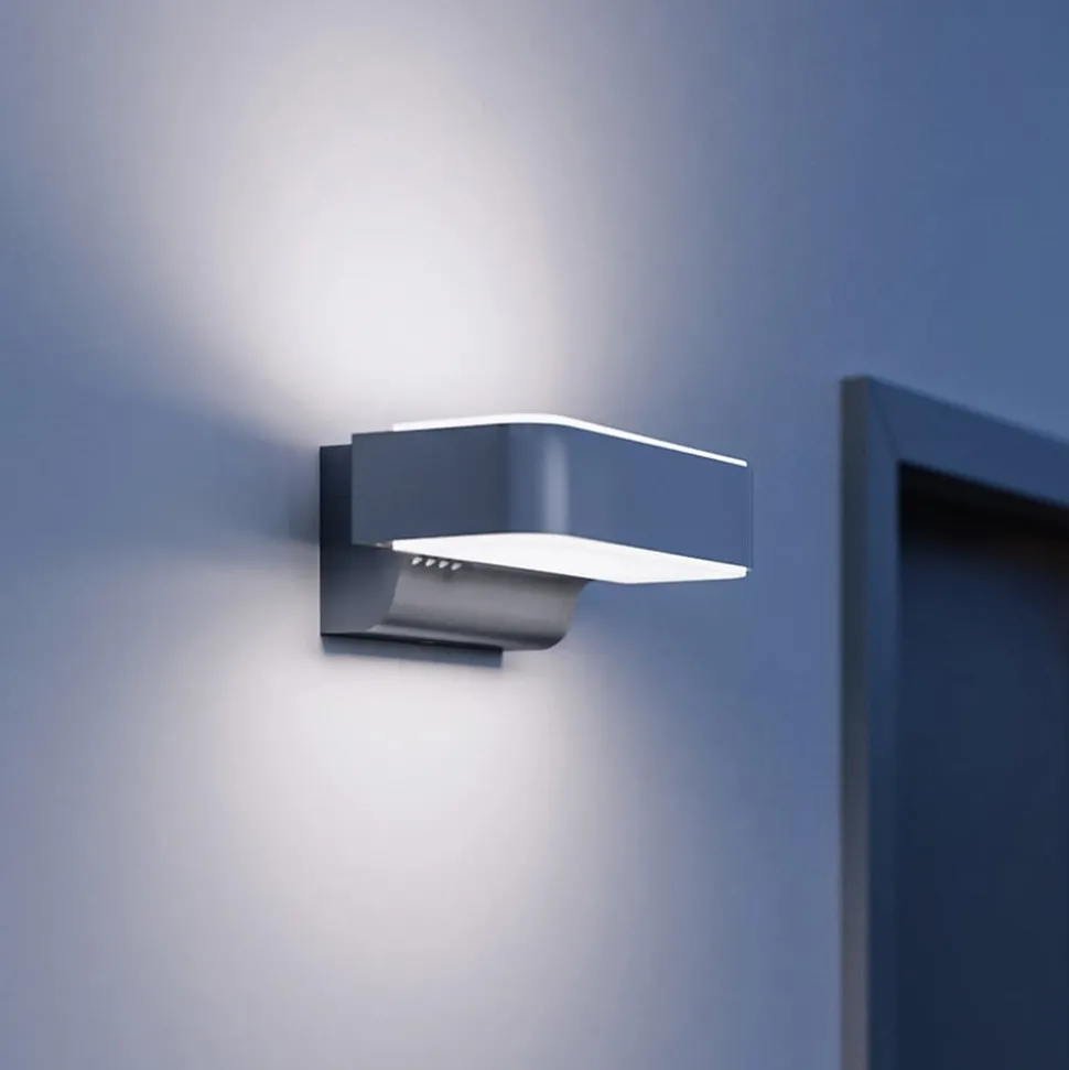 STEINEL LED buiten wandlamp L 810 SC, sensor, zilver