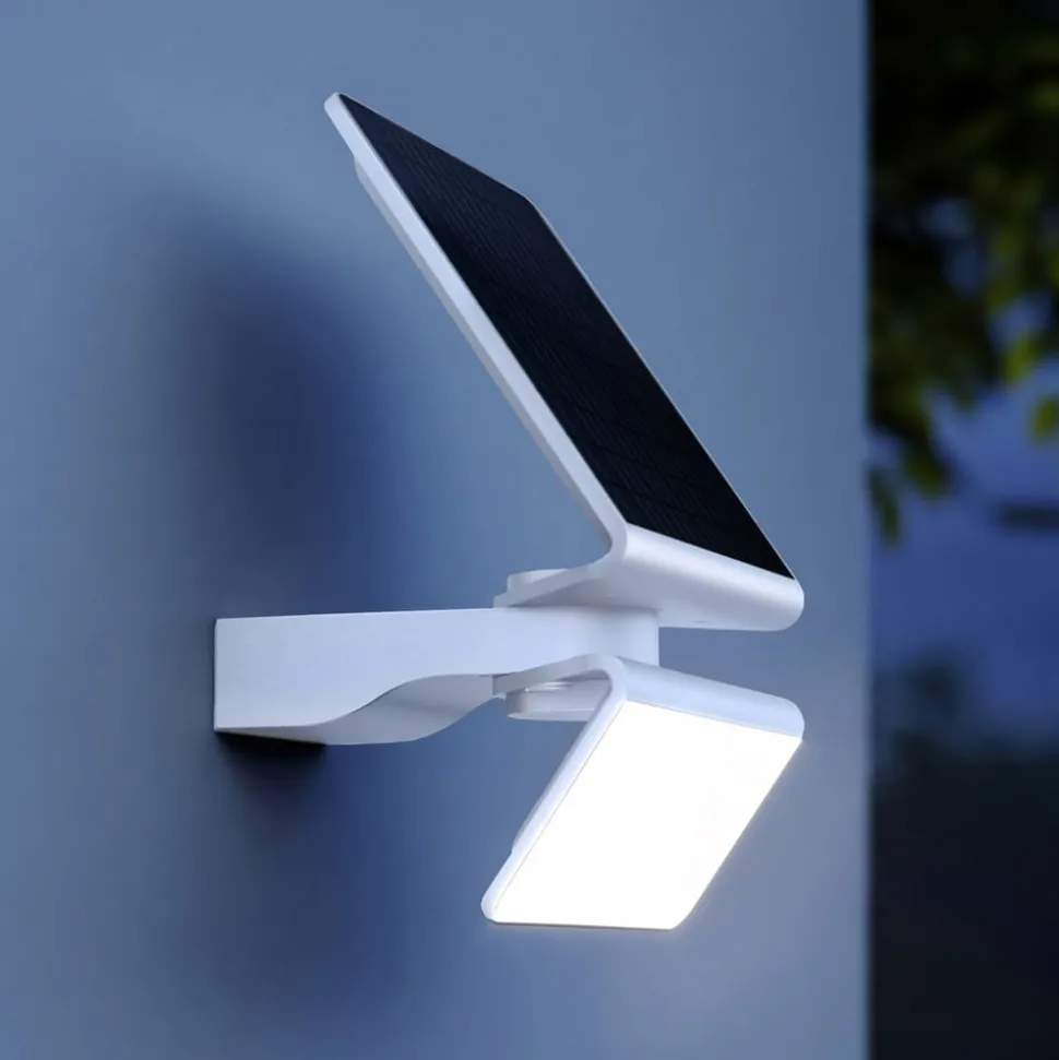 STEINEL LED lamp op zonne-energie XSolar L-S One, wit, sensor