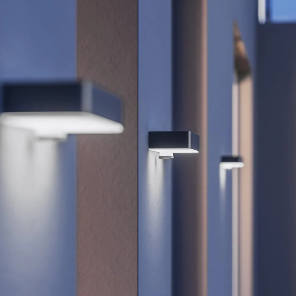 STEINEL LED wandlamp XSolar SOL-O S, antraciet, sensor