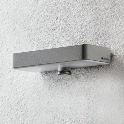 STEINEL LED wandlamp XSolar SOL-O S, zilver, sensor