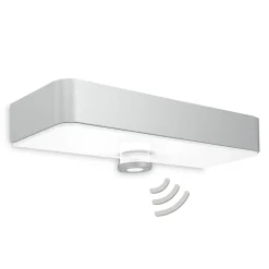 STEINEL LED wandlamp XSolar SOL-O S, zilver, sensor