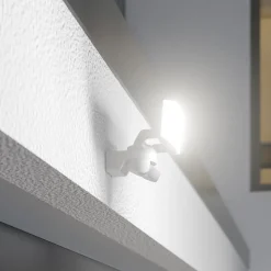 STEINEL LED-buitenwandspot XLED Protect S, sensor, wit