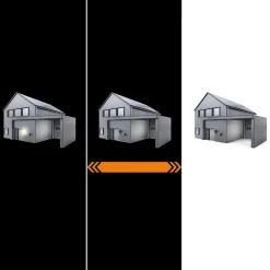 STEINEL Nightmatic 3000 dimschakelaar zwart