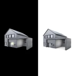 STEINEL Nightmatic 2000 dimschakelaar zwart