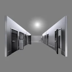 STEINEL RS Pro LED vlakke plafondlamp 32cm 3000 K