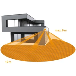 STEINEL XLED Pro 240 S sensor-spot zwart