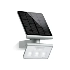 STEINEL XSolar L-S solar LED buitenwandlamp zilver