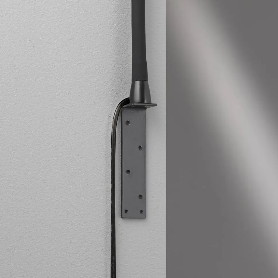 Sten LED wandlamp met gebarenbediening, zwart