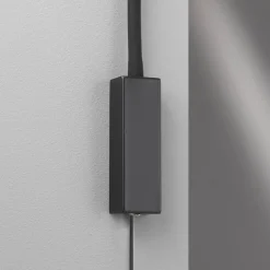 Sten LED wandlamp met gebarenbediening, zwart