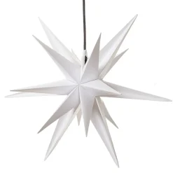 Ster Ganesha 28-puntig voor buiten in het wit