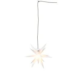 Ster Ganesha 28-puntig voor buiten in het wit