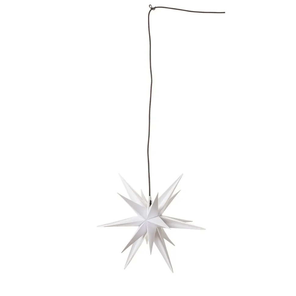 Ster Ganesha 28-puntig voor buiten in het wit