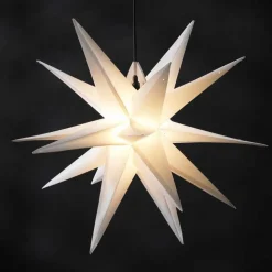 Ster Ganesha 28-puntig voor buiten in het wit