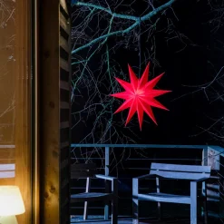 Ster Jumbo, buiten, 11-punten, Ø 100 cm, rood