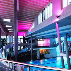 Sterke LED-buitenspot Flood Color RF II 60 RGB