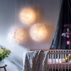 Sterntaler 2022 3D-papieren ster Ø 45 cm wit