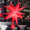 STERNTALER LED-ster, rood, Ø 25 cm, IP44, batterij
