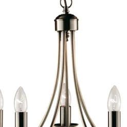 Stijlvolle kroonluchter MAYPOLE, 5-lichts