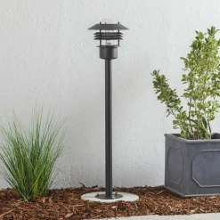 Stijlvolle padlamp Vejers, zwart