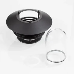 Stijlvolle padlamp Vejers, zwart