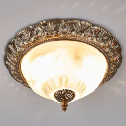 Stijlvolle plafondlamp TERESA met sierrand