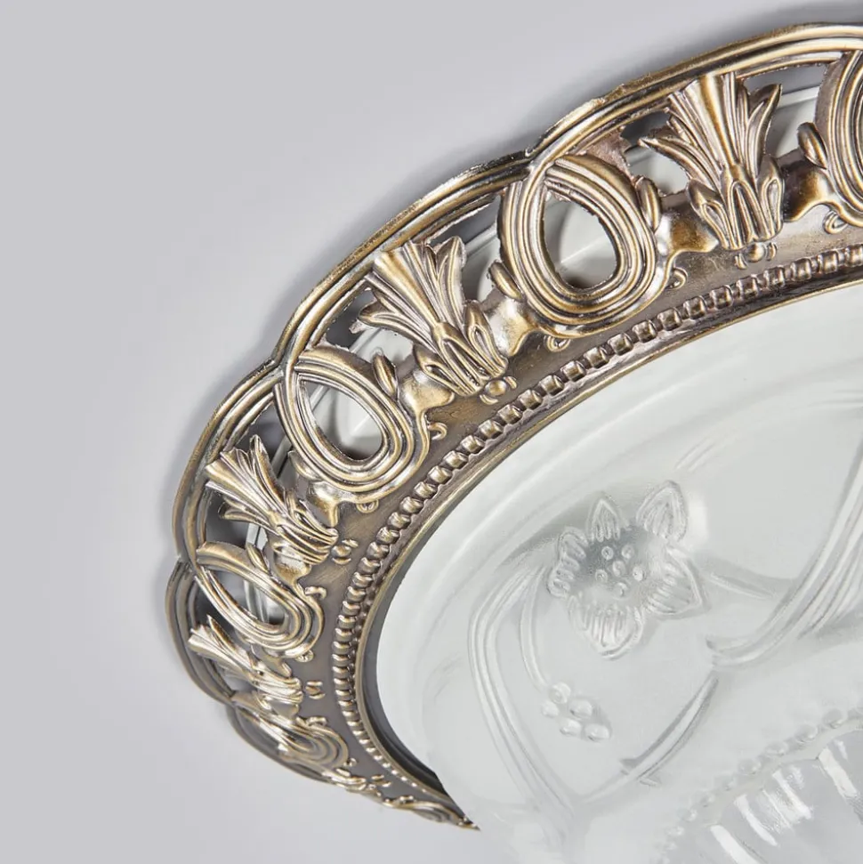 Stijlvolle plafondlamp TERESA met sierrand