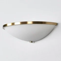 Stijlvolle wandlamp TALYA in oud-messingdecor